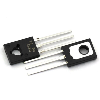 2SD882 功率三极管 D882 3A/40V NPN 直插TO-126 三级(10个)