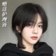 日系鲻鱼头短发中分武士头全头套式 狼尾假发蓬松男女长发夏季 薄款