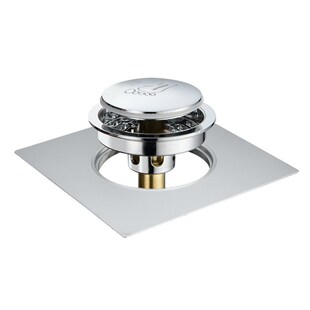 弹跳地漏老旧卫生间下水道改造防返臭神器返虫地漏封闭按压封口器