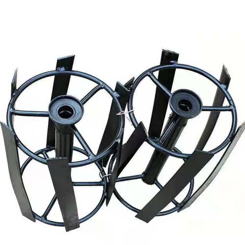 耕种机械151手扶101拖拉机121旋耕机耙配套除草轮除草刀打草锄草