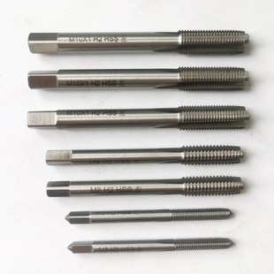 1.5 左牙反牙丝锥 倒牙反丝左旋反扣机用丝攻细牙M24M25M26M27