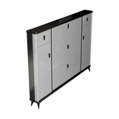 架室外 柜进门口玄关柜一体收纳柜鞋 全实木大容量简约超薄款 翻斗鞋