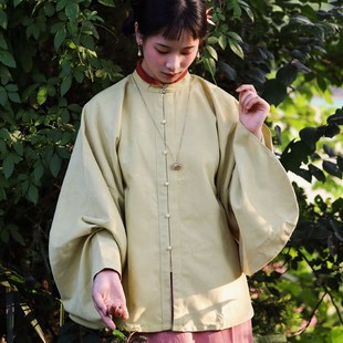 裳裳者华 洗清秋 汉服日常明制立领竖领翻领对襟琵琶袖短衫秋冬