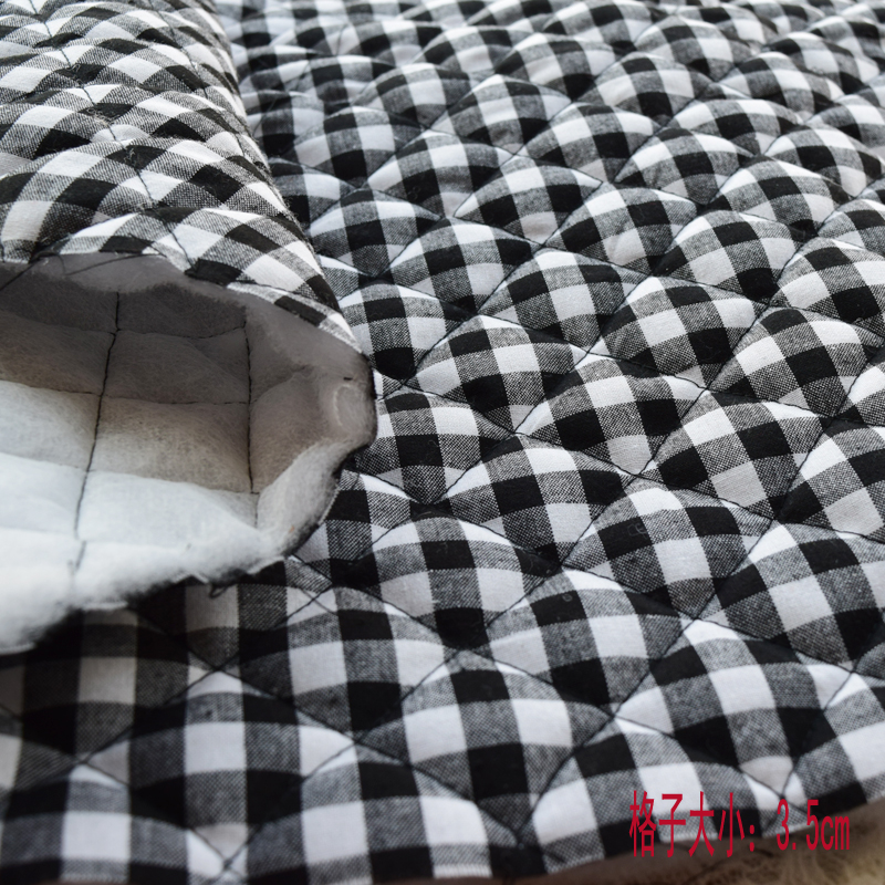 冬季加绒布料diy加厚短毛珊瑚绒衬衫坐垫抱枕保暖纯棉面料沙发布