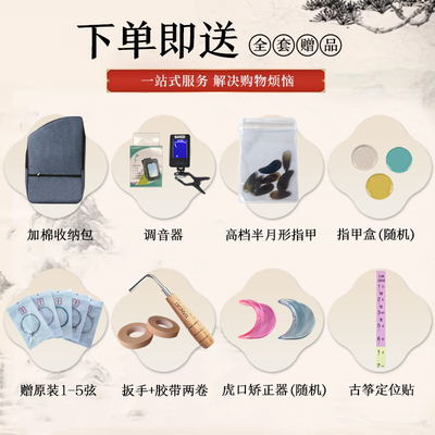 古筝练指器初学者21弦专业指法练习神器迷你乐器小型便携式古筝琴