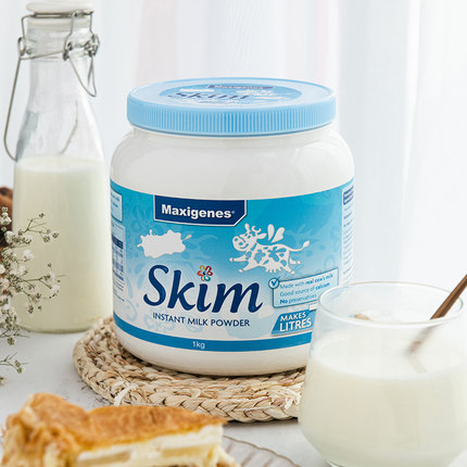 Maxigenes美可卓蓝妹子脱脂牛奶粉 1kg