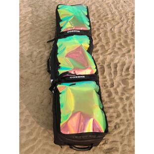 滑雪板包带轮干湿分离单板双板滑雪背包装备包儿童单板双板滑雪包