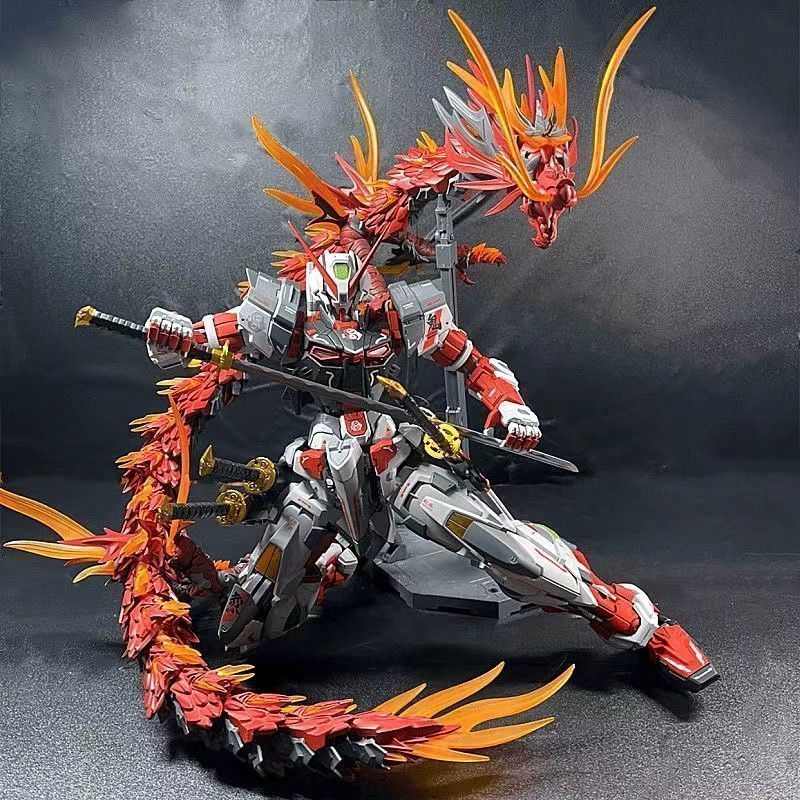 100%中模型哪吒HG敖丙吕布高达