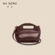 哈弘新款 植鞣头层牛皮高级感复古通勤风可单肩斜挎手提包包云朵包