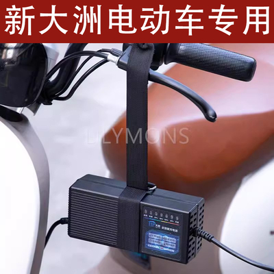 适用新大洲电动车充电器挂钩防掉落集线收纳器电瓶车充电器理线器