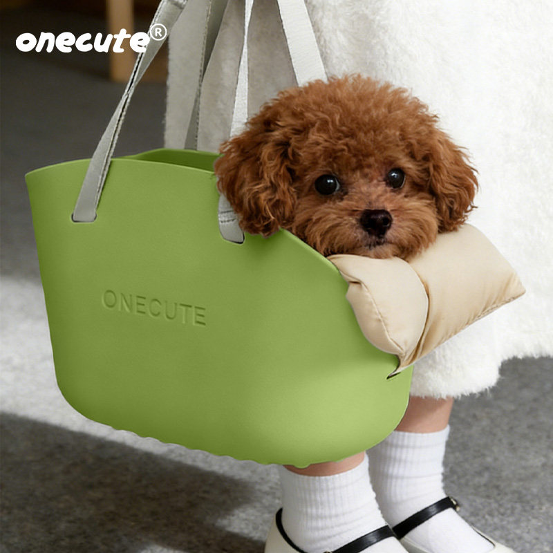 ONECUTE EVA宠物小狗外出背包便携式透气单肩手提泰迪专用狗包