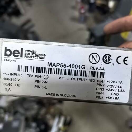 可维修MAP55-4001G power-o，海宝系统电源测试好