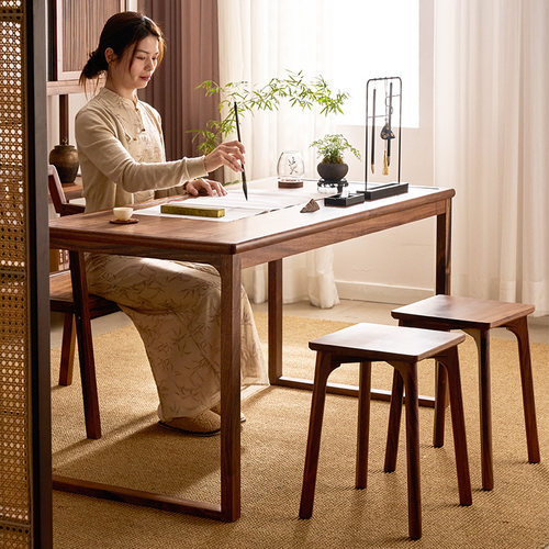 胡桃木茶桌茶台顺丰包邮