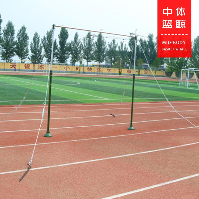 室外比赛单杠训练器材铸铁底盘65kg公园家用引体向上健身器材