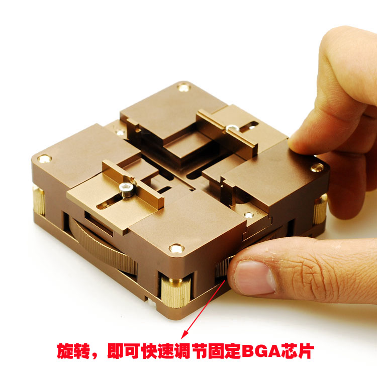 快速定位BGA植锡台锡球锡珠BGA返修植球台植锡座送12张万用钢网