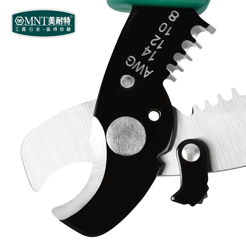 德国美耐特&reg;剥线钳多功能电工扒皮钳拨线钳电线电缆剥皮器剪