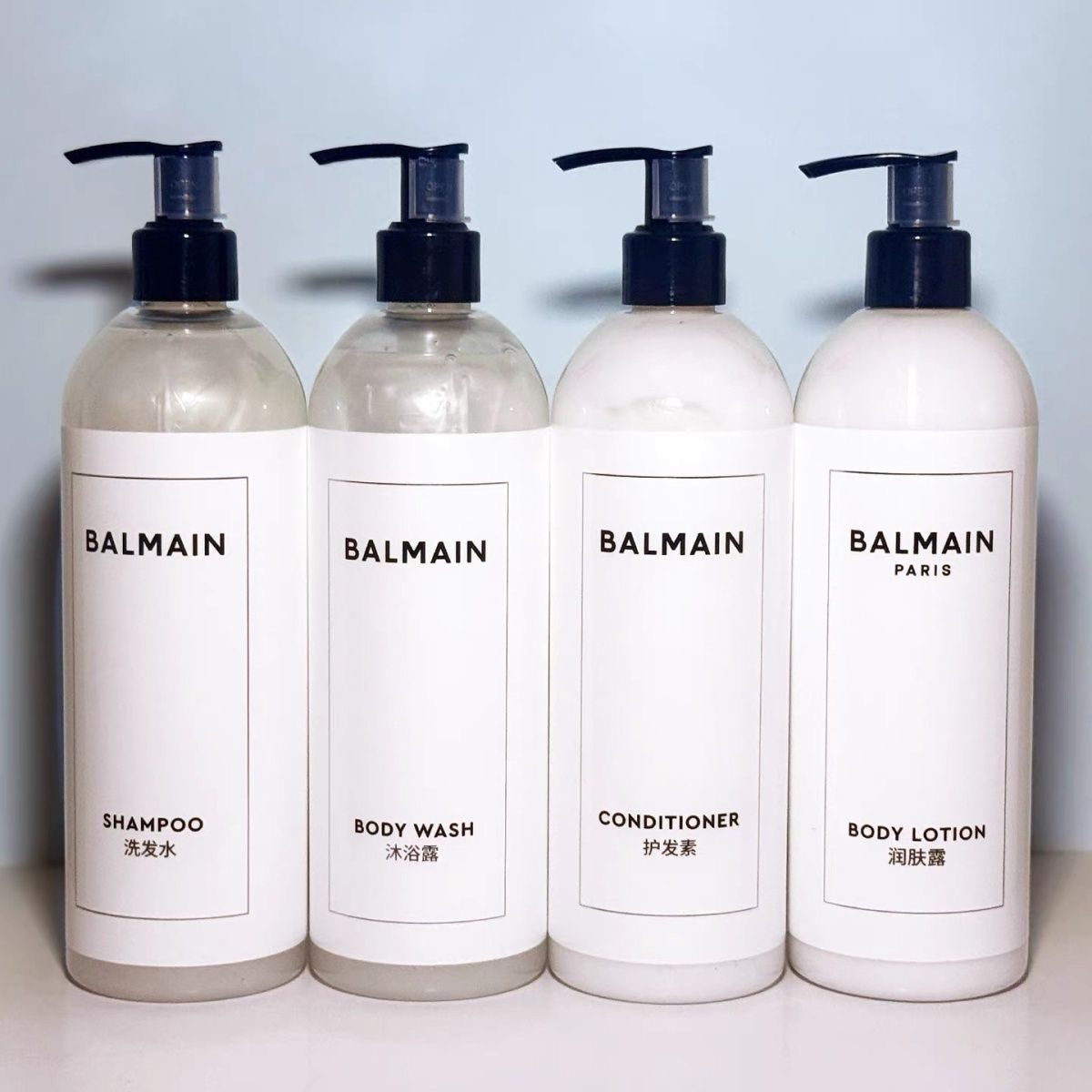 君悦酒店同款BALMAIN巴尔曼酒店线洗发水护发素沐浴露润肤乳475ml,美发护发/假发,洗发水,淘宝优惠券,粉丝福利购,淘宝优惠卷