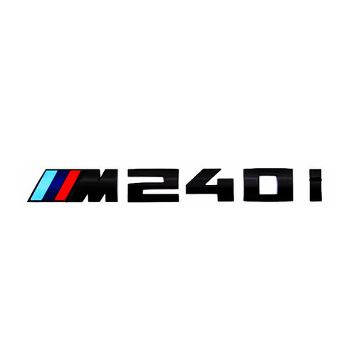 适用宝马M135I车贴M140I后标志M235i车标M240i尾标M340d字标改装