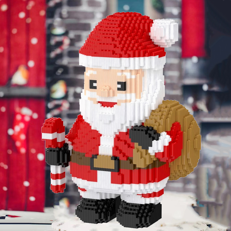 DUZ拼装积木圣诞节礼物