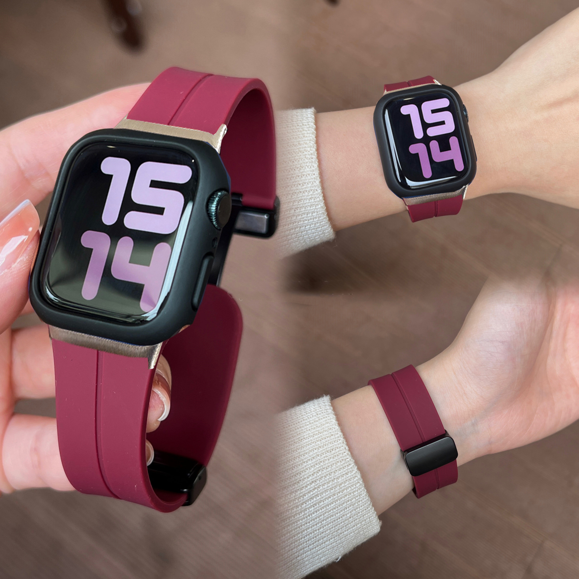 适用华为手表WatchFIT4硅胶表带