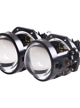 三为车灯SANVI 2寸LED双光透镜大灯35W 6000K汽车大灯改装升级