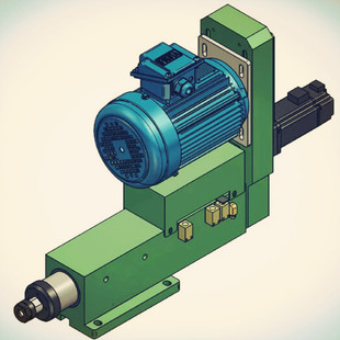 台湾伺服钻孔攻牙动力头 SSD03伺服钻孔攻牙动力头