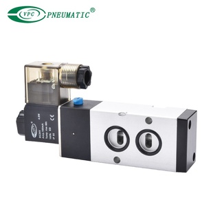 AC220V 韦和气动4M系列4M210 电磁阀4M310 DC24 08二位五通板式