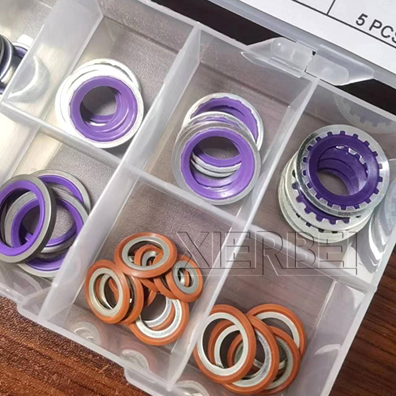 汽车空调管密封圈别克福特凯越蒸发箱压缩机冷凝器管头垫片