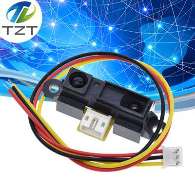 2Y0A21 GP2Y0A21YK0F 红外测距传感器 GP2D12距离检测10-80cm带线