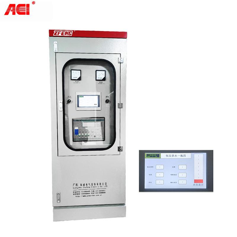 珠峰280kw工业级变频柜防护IP54配备PLC智能控制系统
