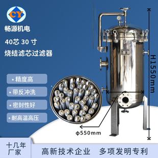 厂家供应不锈钢烧结滤芯过滤器除铁除锈过滤器欢迎咨询