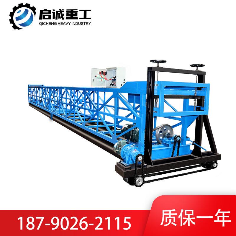 悬挂式混凝土路面桥面摊铺机框架式振动梁滚轴振捣器桥面隧道摊铺