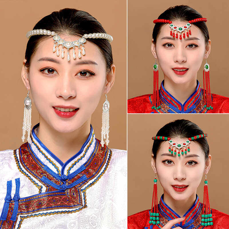 蒙古元素头饰女民族风发