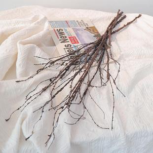 仿真枯枝树藤森系造景假树枝干仿生绿植古风花束手工花枝单支藤蔓