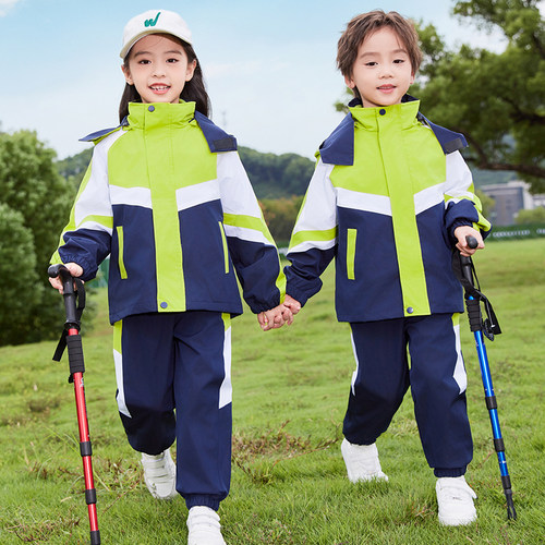 小学生班服春秋款三件套