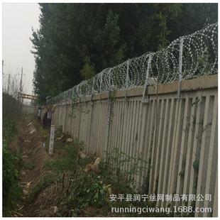 120克高铁刀片刺丝滚笼.安装