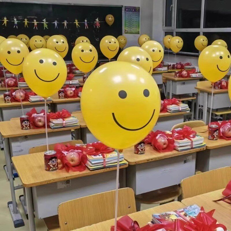 开学季气球桌飘立柱杆单个学校幼儿园教室汽球雏菊氛围感装饰布置