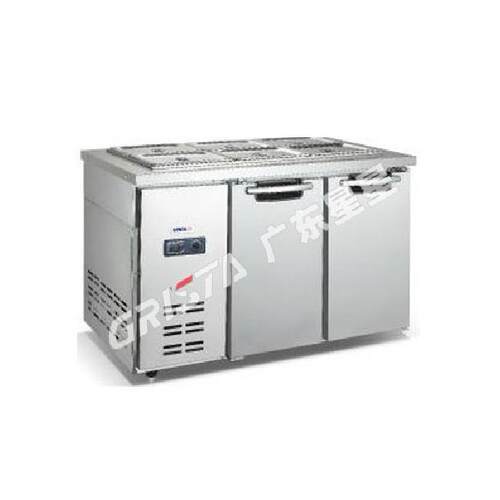 星星三文治柜TZ200EL2P-H冷藏沙拉台商用色拉柜比萨冰淇淋柜