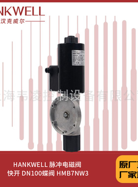 HANKWELL 脉冲电磁阀 快开 DN100蝶阀 HMB7NW3