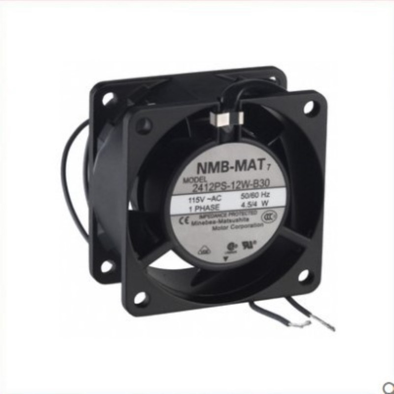 全新NMB风扇115V 6030 6CM交流工控散热风扇 风机 2412PS-12W-B30