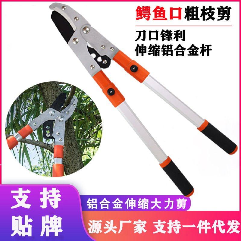 园林工具修枝剪刀果树枝粗枝剪大力剪伸缩长手柄草坪绿篱剪园艺剪