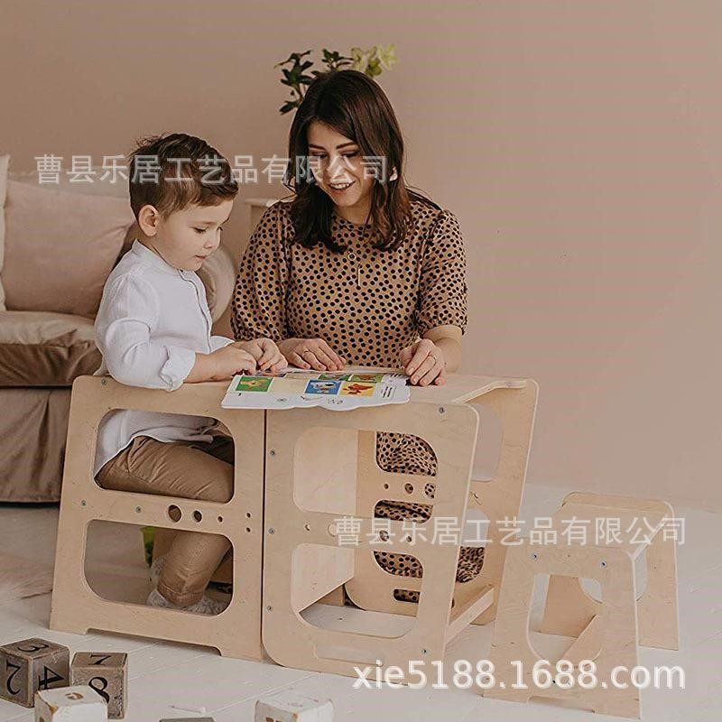 宝宝学习塔儿童厨房卫生间洗漱台梯蒙特梭利learning Tower洗手凳