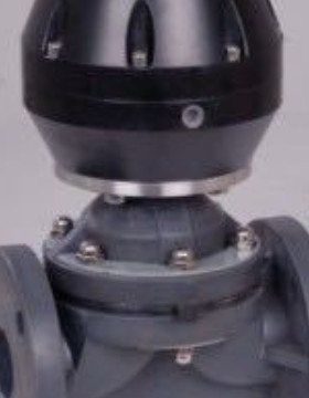 铝合金气动头UPVC塑料双由令焊接隔膜阀G691X-10U