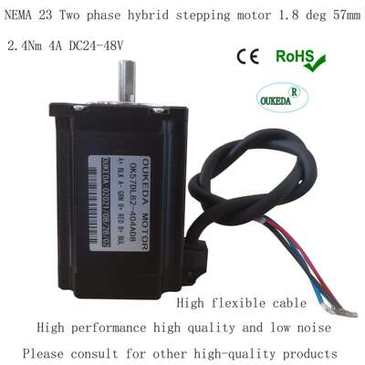 NEMA 23 Stepper motor 1.8deg 57mm 4A 2.4Nm