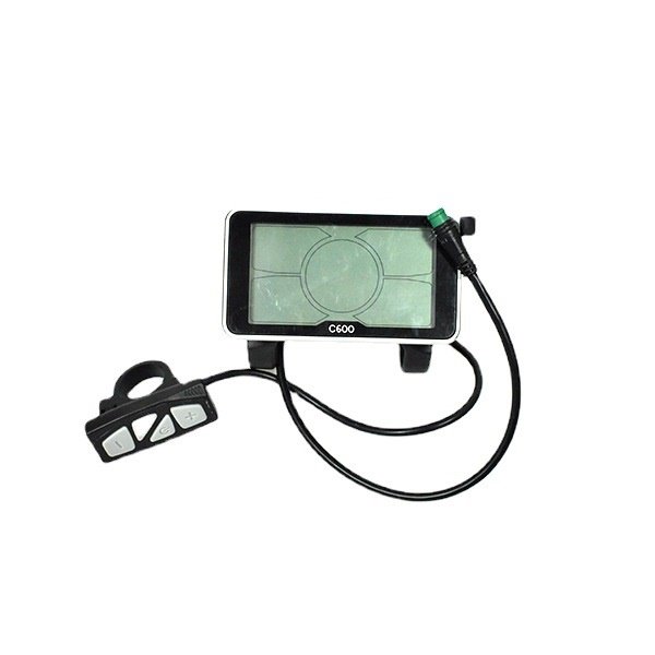 24V 36V 48V C600 高配电动自行车滑板车四寸大屏液晶仪表