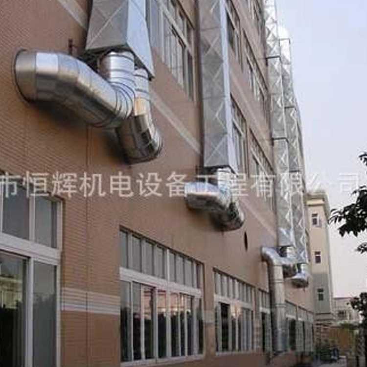 供应不锈钢水箱 不锈钢通风管道 不锈钢排尘风管恒辉机电厂