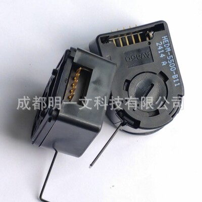 HEDM-5500#B11编码器 2 Channel 1000 CPR全新Avago  4mm Film CW