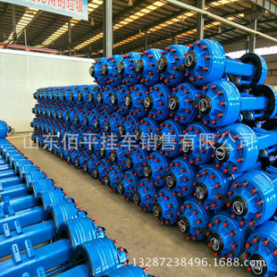 供应13T美式车桥 圆桥半挂车桥挂车配件 半挂车配件 车桥配件