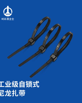 凯士士KSS CV-150SKB尼龙扎线带 CV系列 进口 (2.5*155mm) 黑色10