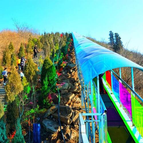 旅游景点智能输送带载人表现 魔毯电梯雪场低温正常运行